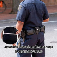 Ceinture tactique multifonctionnelle pour activités de plein air, sacs de chasse, étui de ceinture tactique, ceinture utilitaire de sécurité avec pochettes et équipement d'étui.