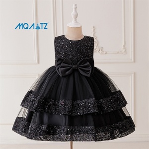 Vestido Formal Rosa de Verano Meiqiai ODM <span class=keywords><strong>para</strong></span> <span class=keywords><strong>Niñas</strong></span> de 1 a 3 Años, Vestido de Fiesta <span class=keywords><strong>para</strong></span> <span class=keywords><strong>Niñas</strong></span> de 4 a 8 Años, Bordado con Lazos, Tela de Lana L2220 - Product Image 5