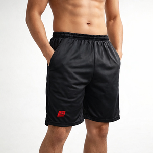 Shorts de sport tendance pour hommes, légers, respirants, avec poches élastiques à la taille, pour la course à pied, l'entraînement en salle de sport, les activités de plein air - Product Image 1