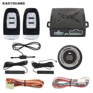 EASYGUARD EC003-1 Sistema de Alarma Universal para Automóvil con Entrada Pasiva sin Llave PKE de 12 V CC, Botón de Arranque, Arranque Remoto del Motor - Product Image 2