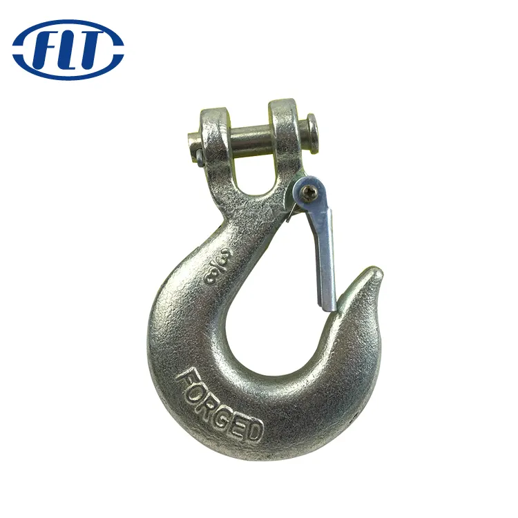 Winch Parts Winch Clevis Slip Hook With Latch