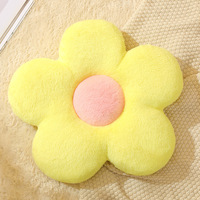 Coussin fleur marguerite oreiller en peluche coussin de siège coussin de dos tatami oreiller de fenêtre flottant