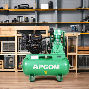 Compresor de Aire de Pistón a Gasolina APCOM, 4-15 HP, Tanque de 50-300 L Duradero, de alta eficiencia, rendimiento estable, ideal para la venta - Product Image 4