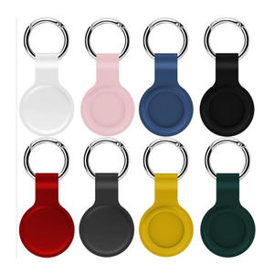 Custodia in Pelle PU per AirTag e <span class=keywords><strong>Cover</strong></span> AirTag Design Traforato Modello BTS11 4 Colori - Product Image 5