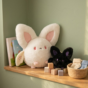 Peluche <span class=keywords><strong>de</strong></span> Murciélago Blanco y Negro <span class=keywords><strong>de</strong></span> Moda, Relleno <span class=keywords><strong>de</strong></span> Algodón PP, Decoración para Cuarto <span class=keywords><strong>de</strong></span> Bebé, Venta al por Mayor - Product Image 4