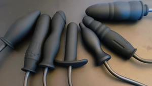 Plug anal gonflable pour jouet de masturbation-Pénis réaliste extensible-Dilatateur anal de stimulation de la prostate masculine-Bouchon arrière - Product Image 6