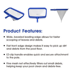 <span class=keywords><strong>Râteau</strong></span> à feuilles de piscine robuste <span class=keywords><strong>pour</strong></span> extérieur 2026 avec sac à mailles profondes et bord facile à ramasser <span class=keywords><strong>pour</strong></span> <span class=keywords><strong>nettoyer</strong></span> les piscines et les <span class=keywords><strong>étang</strong></span>s de jardin - Product Image 5