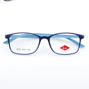 Lunettes optiques en plastique TR90, montures de lunettes minces, stylistes hommes femmes, unisexe, vente en gros à Guangzhou