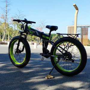 Bicyclette <span class=keywords><strong>électrique</strong></span> 26 "pour hommes 48V 750W haute puissance-E-MTB <span class=keywords><strong>tout</strong></span>-terrain avec freins à disque hydrauliques et suspension - Product Image 3