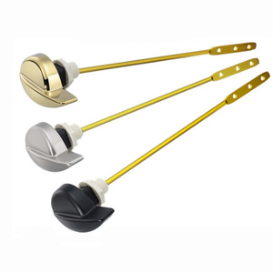 Kit de manija de inodoro de varilla de aluminio de aleación de zinc Universal THU004-# <span class=keywords><strong>CP</strong></span> palanca de viaje St701C manija de montaje lateral para reemplazo de baño - Product Image 1