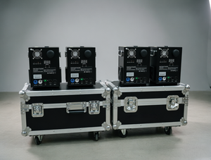 Flight case portable en aluminium avec roues pour équipement de scène, machine à feux d'artifice 2-en-1 et 4-en-1, accessoires <span class=keywords><strong>DJ</strong></span>, matériel pour projecteurs Beam Moving Head - Product Image 1