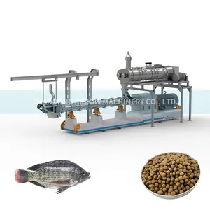Shrimp Feed Machinery In Arrow Floating Koi Fish Feed 0.5mm Auto Feeding Machine