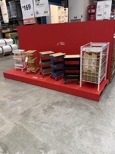 Nuevo diseño de doble cara de alta resistencia farmacia góndola tienda de conveniencia al por menor estantería de comestibles estantes de exhibición de acero metálico - Product Image 5