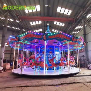 Manèges de parc d'attractions modernes chinois, <span class=keywords><strong>mini</strong></span> manège de carnaval, carrousel à cerfs de 24 places, manège à <span class=keywords><strong>vendre</strong></span> - Product Image 3