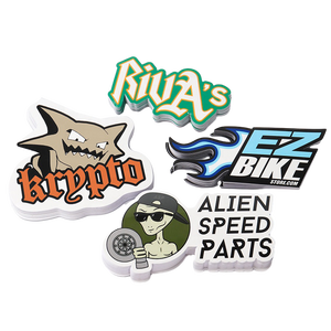 Autocollants lenticulaires en PVC personnalisés, impression UV, logo découpé, étiquettes d'emballage imperméables réutilisables, ensemble de cadeaux promotionnels, 100 pièces - Product Image 2