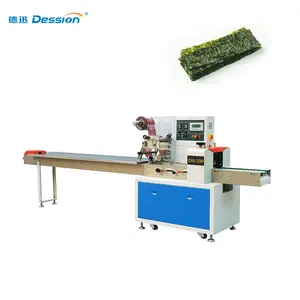 Automatic horizontal seaweed packing machine seaweed roll packaging machine for small business