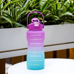 Vasos de Plástico Personalizados de 2L con <span class=keywords><strong>Frases</strong></span> de Motivación Diaria y Asa de Transporte, Ideales <span class=keywords><strong>para</strong></span> la Escuela, Viajes y Gimnasio - Product Image 6