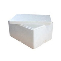 Boîte isotherme en polystyrène expansé pour l'expédition de poissons