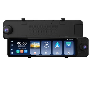 11 Inches 1080p Mirror Dash <strong>Cam</strong> Rear with Voice Control with Carplay Mirror &amp; <strong>Android</strong> Auto Dash <strong>Cam</strong> Front and Rear - Product Image 1