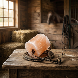 Bloque de Sal del Himalaya de Alta Calidad del Fabricante Directo, Secado en Forma de Cuerda, Alimento para Perros, Ganado y Caballos - Product Image 1
