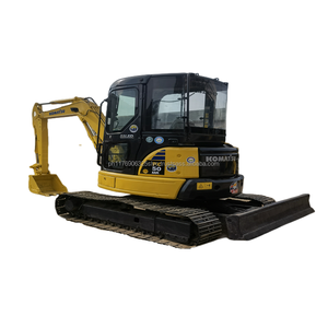 Rendimiento de larga duración Komatsu Pc50 Bagger 5T Minipelle Excavadora pequeña sobre orugas de 2 T - Product Image 1