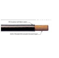 Conducteur en cuivre PVC Nylon isolé gainé AWG12 fils électriques à un noyau THNN/THWN Type toronné rouleau de bobine emballé IEC