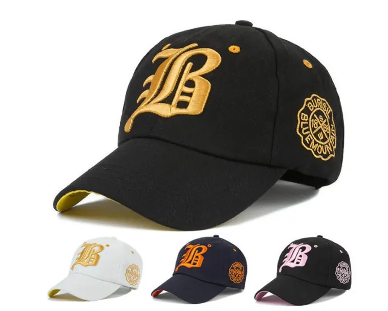 2024NewFJBaseballCap Hut für Damen unstrukturierte Wildleder Baseballkappen Großhandel individuelles Logo mit Stickerei Logo Sportkappen Druck