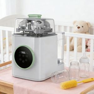 Lavadora, Esterilizador y Secador de Biberones - Máquina de Limpieza Todo en Uno para Biberones, Accesorios de Lactancia y Artículos Esenciales para Bebés - Product Image 4