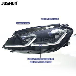 Gruppo Fari a LED JUSHUN per <span class=keywords><strong>Volkswagen</strong></span> <span class=keywords><strong>Golf</strong></span> <span class=keywords><strong>7.5</strong></span> 18-20, Aggiornamento con Nuove Luci Diurne - Product Image 6