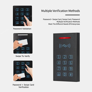 Glass Door 180KG/280KG Electromagnetic Lock <strong>Access</strong> <strong>Control</strong> System Kit+metal FRID Keyboard+<strong>exit</strong> <strong>Button</strong>+RFID Key Box - Product Image 2