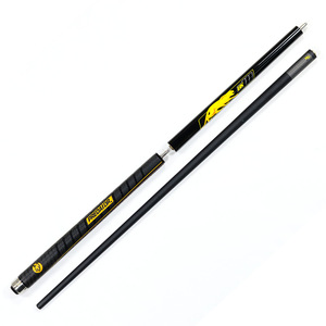 Queue de Billard Haut de Gamme 58 po Faite Main en Fibre de Carbone, Queue de Billard 13 mm 1/2, Fût en Érable, Manchon de Fût, En Vente - Product Image 3