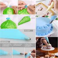 Ensemble professionnel de douilles russes sans soudure en acier inoxydable 304 de qualité alimentaire, vente en gros, écologique, sans BPA, 57 pièces, pour pâtisserie