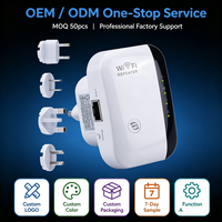 Amplificateur de signal Wi-Fi 300 Mbps 2.4G 4G 5G, répéteur Wi-Fi 802.11N, extension de portée sans fil avec TCP