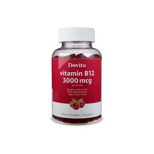 Gomitas de vitamina B12 con sabor a frambuesa natural para bienestar diario y soporte de vitalidad OEM para todas las edades - Product Image 1