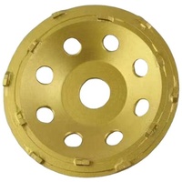 Disco de Diamante PCD de 125 mm OEM para Eliminar Epoxi y Herramientas de Pulido de Concreto