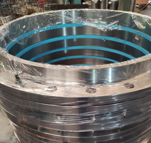 Hochwertiger FF/RF/RTJ PN2.5 PN6 PN10 Kohlenstoffs tahl flansch S235JR BS 4505 PN6 DN2200 DN2400 DN2600 DN2800 DN3000 Schweiß hals flansch - Product Image 4