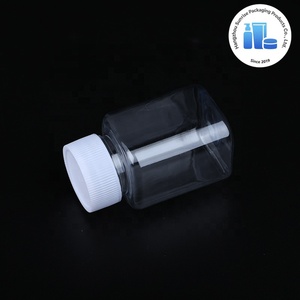 Envase Cilíndrico de Plástico PET de 50 ml/50 g y 1 onza con Tapa de Rosca, Logotipo Personalizado, para Polvo y Cápsulas - Product Image 3