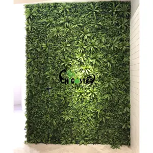 庭の装飾高度な自然なリアルタッチシミュレーション屋内人工緑壁システム植物屋外
