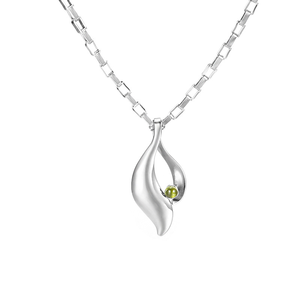 Collar con Colgante Geométrico Irregular de Diamante Creado en Laboratorio, Chapado en Oro Fino de 18K, para Mujer, Cadena de Plata de Ley 925 - Product Image 1