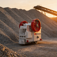 Concasseur à mâchoires haute efficacité pour l'exploitation minière 250 T/h, concasseur de roche 600x900, concasseur de gravier et de pierres, concasseur à mâchoires à vendre