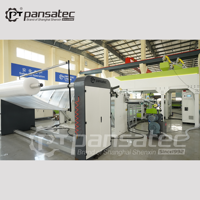 Ligne de production de film à bulles Pansatec LDPE LLDPE HDPE, machine à film à bulles laminé à 5 couches de 2600 mm