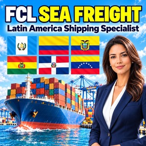 Agent maritime transitaire FCL Fret maritime Conteneur complet Chine vers le Venezuela République <span class=keywords><strong>Dominicaine</strong></span> Conteneur 20GP 40HQ - Product Image 1