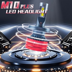 Xenplus M10 <span class=keywords><strong>Plus</strong></span> H1 H4 H7 H11 9004 Bombillas LED para Faros Delanteros 130w 24000LM Kit de Conversión de Faros Delanteros LED Súper Brillantes 6500k Blanco Frío - Product Image 2