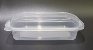 Disposable PP Plastic Food Storage Containers with Lids, <b>Stackable</b> Meal Prep <b>Boxes</b> for Takeout, <b>Lunch</b> and Kitchen Organization - Product Image 2
