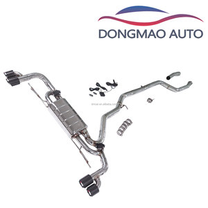 Convient pour BMW X5 G05 XDrive50e 3.0T 2017-2025, tuyau d'échappement de voiture silencieux de haute qualité en acier inoxydable T304, silencieux intermédiaire arrière DM - Product Image 2