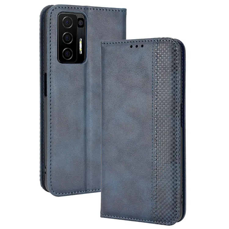 Fabriek Direct Pu Lederen Portemonnee Telefoonhoesje Voor Blu G51 Plus Opvouwbare Telefoonhoes Coques Blu Hoesje