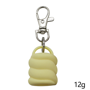 Llavero portátil para bálsamo labial con tapa y tapón, soporte para brillo labial y lápiz labial para mujer - Product Image 4