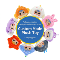 Caja Sorpresa de Mini Peluches Colgantes: Lindos Peluches con Temática de Animales (Conejo, Tigre, Pez) con Figura Sorpresa