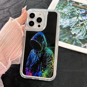 Coque de téléphone portable imprimée à double bordure en TPU pour Infinix Note 50 40 Pro + Hot 30 40 50 PRO GT 20 PRO <span class=keywords><strong>Zero</strong></span> 30 40 5G Lite Blu - Product Image 3