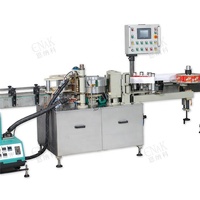 Prix du fabricant Machine d'étiquetage adhésive thermofusible d'eau en bouteille efficace Machine d'étiquetage de produits en conserve